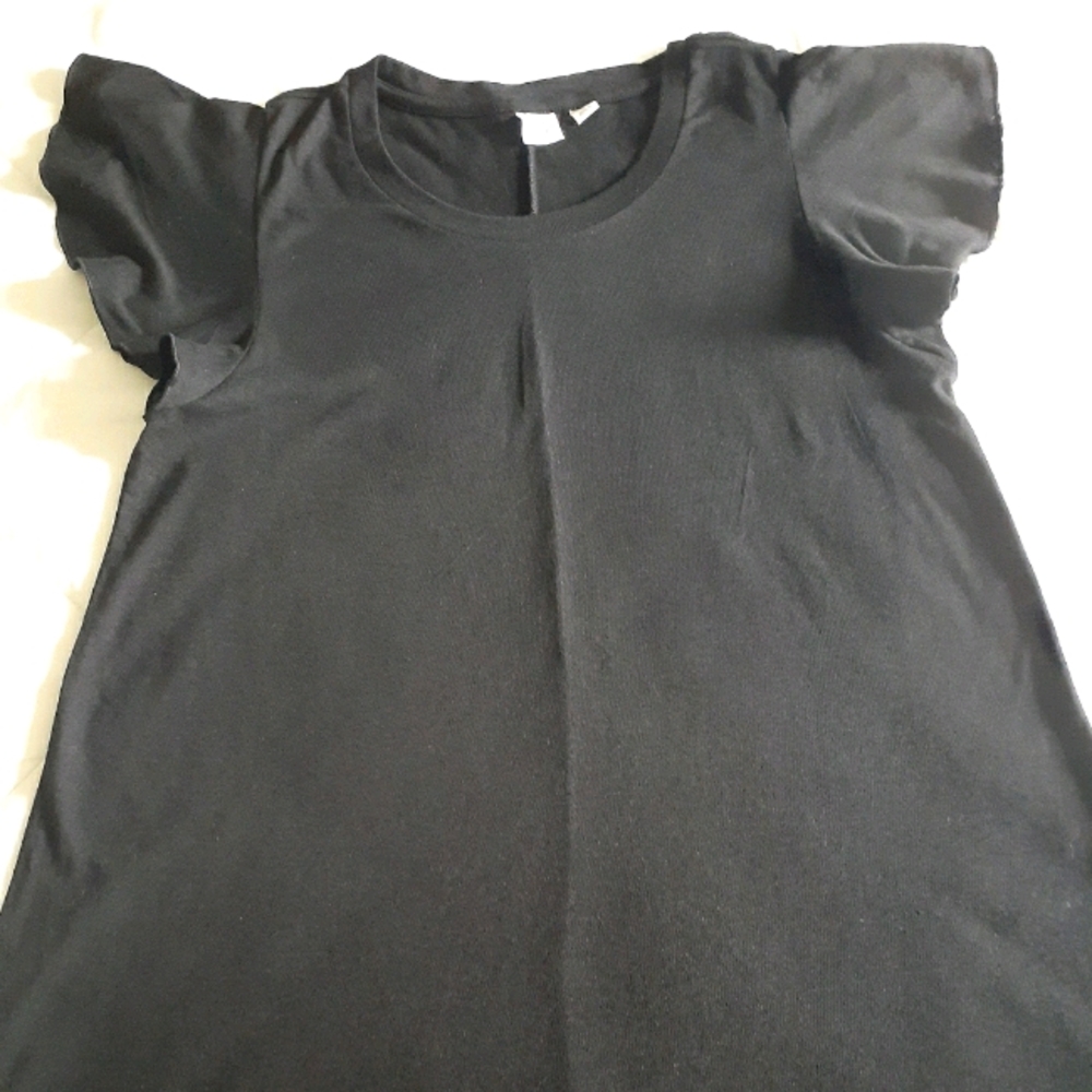 Ruffled Sleeve T-Shirt Dress